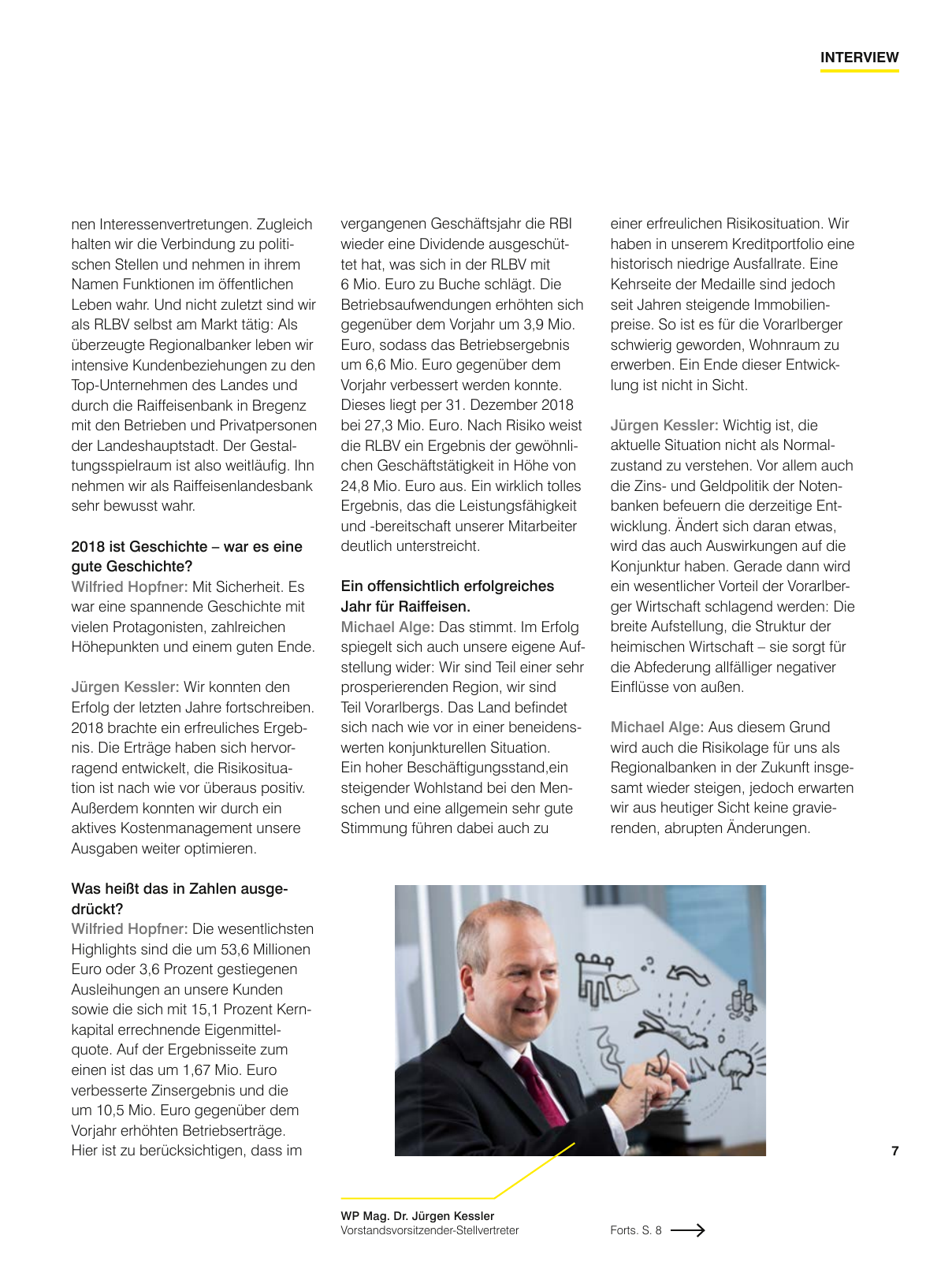 Vorschau Geschäftsbericht Raiffeisenlandesbank Vorarlberg 2018 Seite 7