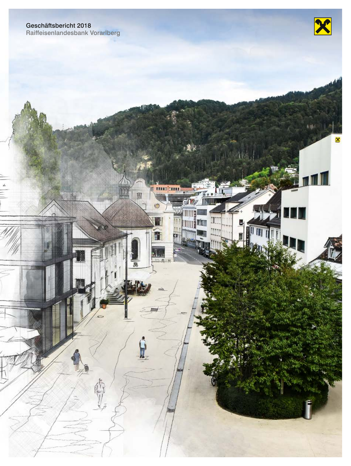 Vorschau Geschäftsbericht Raiffeisenlandesbank Vorarlberg 2018 Seite 1