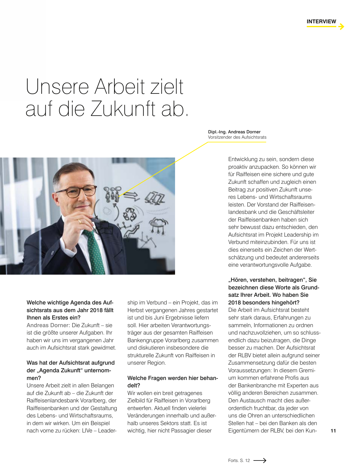 Vorschau Geschäftsbericht Raiffeisenlandesbank Vorarlberg 2018 Seite 11