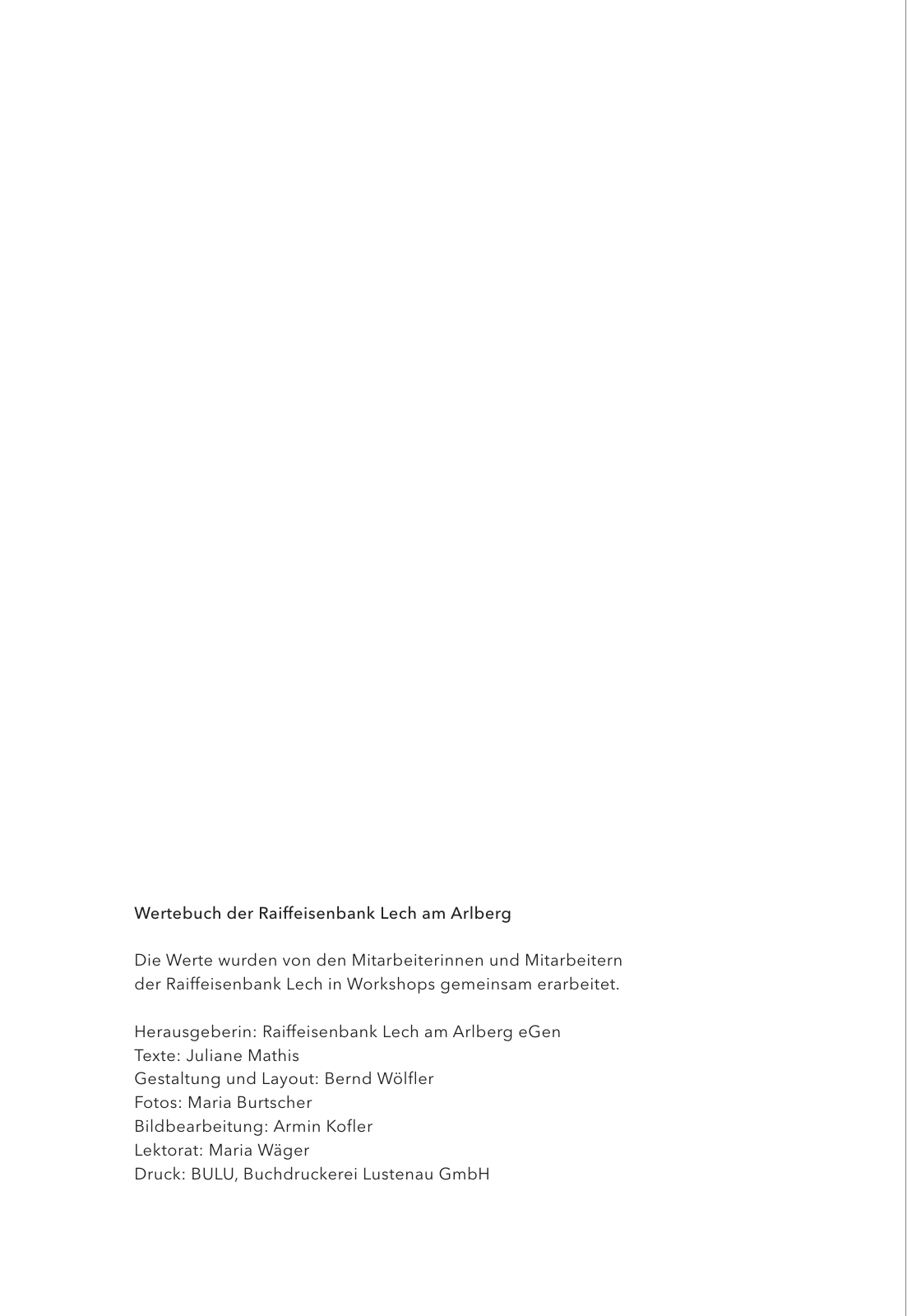 Vorschau Leitbild Raiffeisenbank Lech Seite 34
