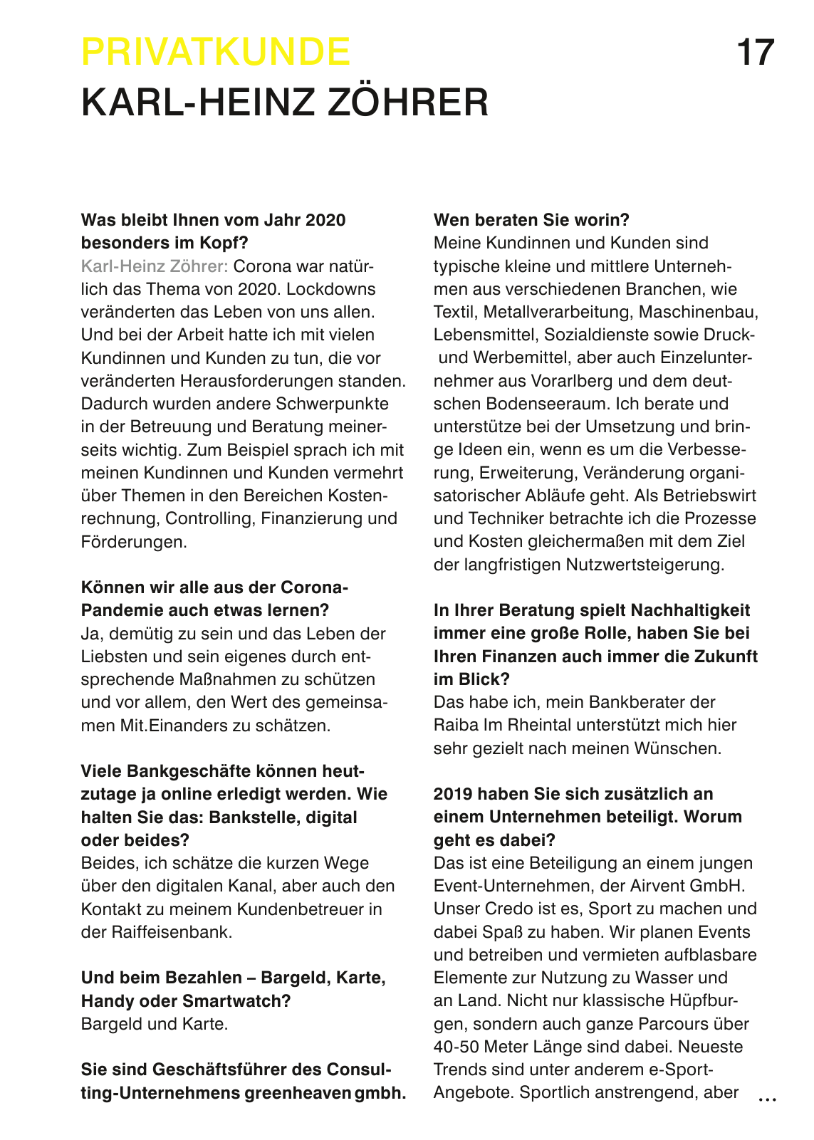 Vorschau Geschäftsbericht RB Rheintal Seite 17