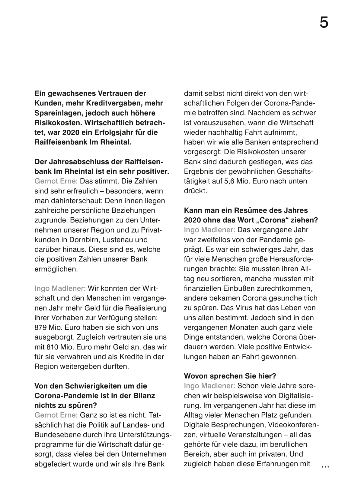 Vorschau Geschäftsbericht RB Rheintal Seite 5