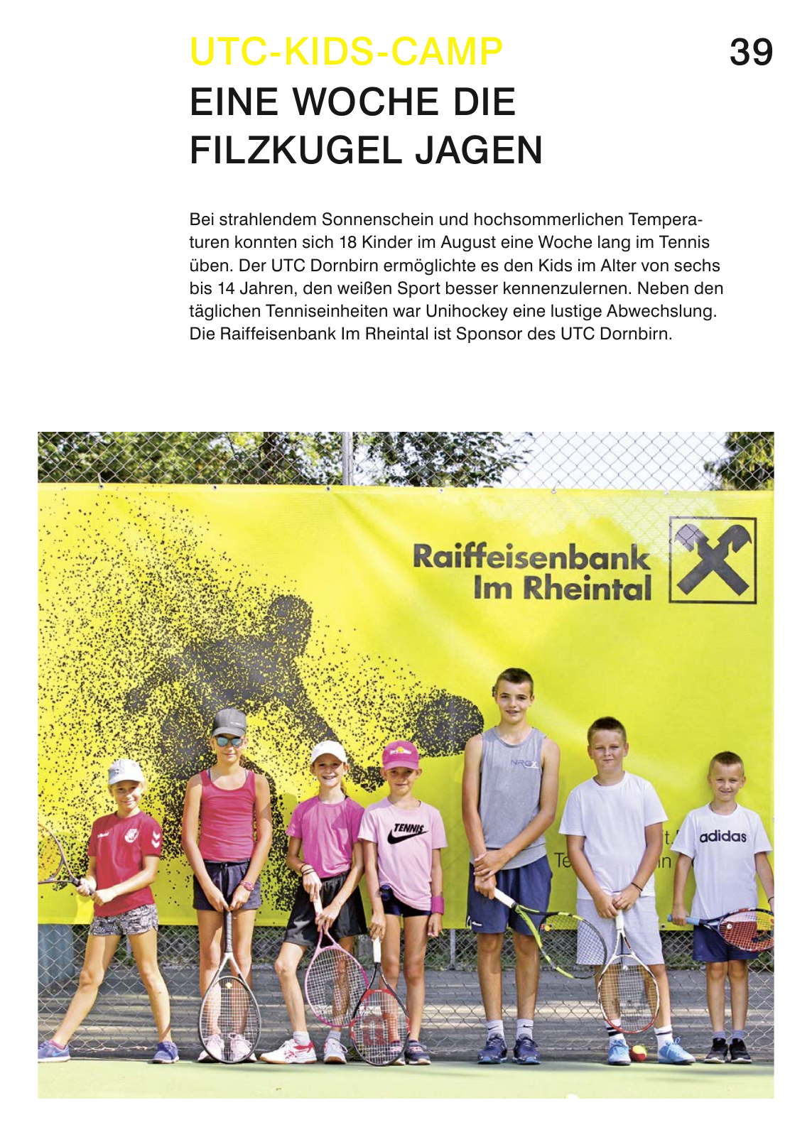 Vorschau Geschäftsbericht RB Rheintal Seite 39