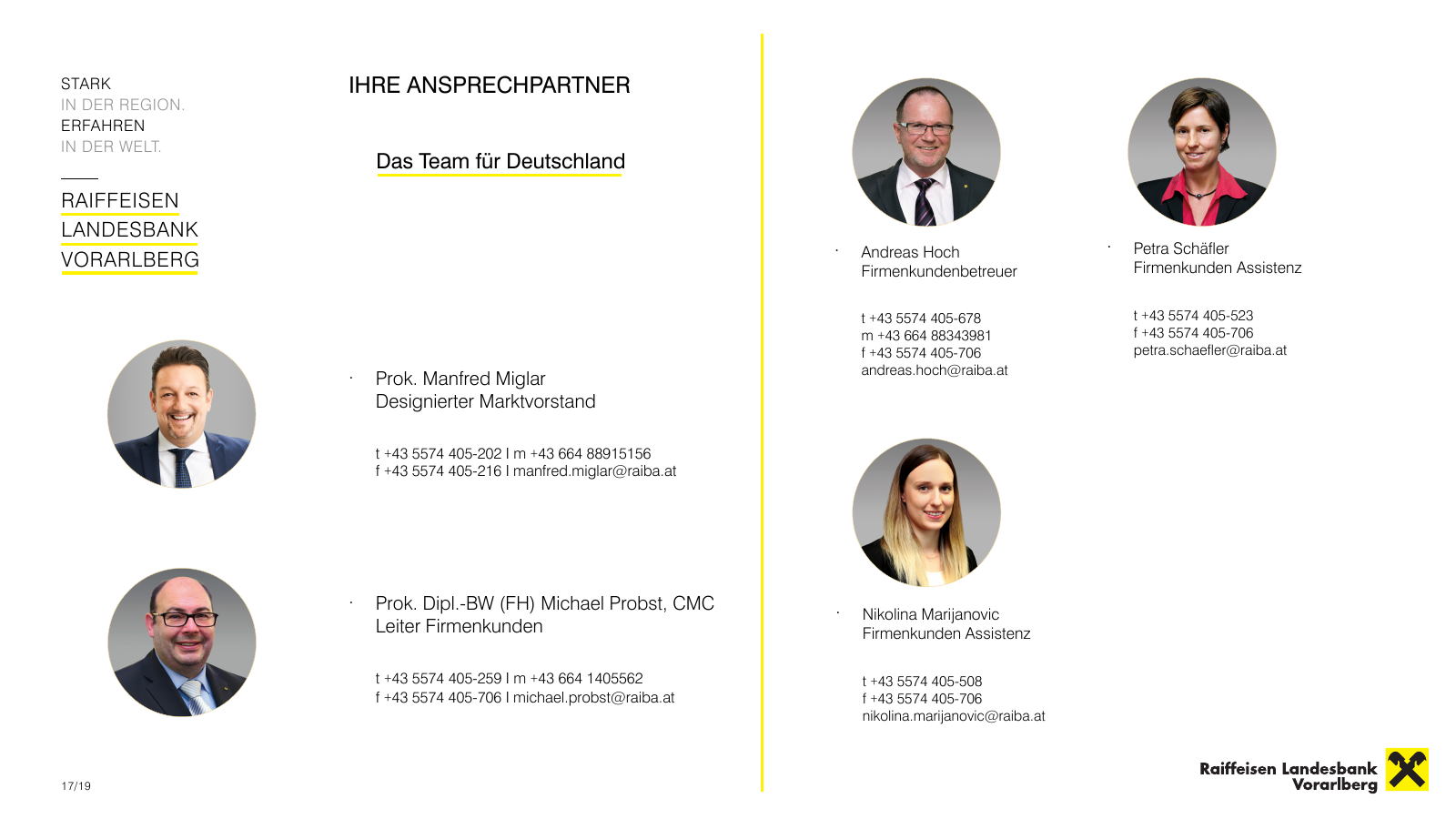 Vorschau RLBV Firmenkunden - Unternehmenspräsentation Seite 17