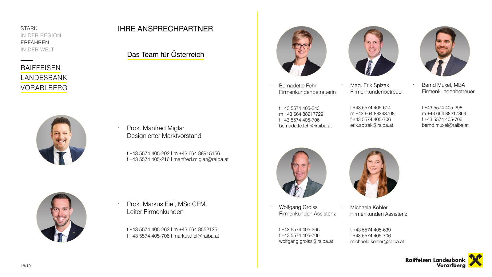Vorschau RLBV Firmenkunden - Unternehmenspräsentation Seite 18