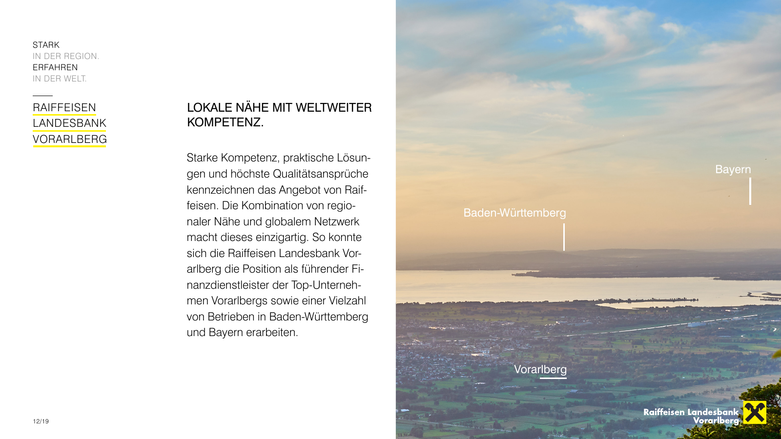 Vorschau RLBV Firmenkunden - Unternehmenspräsentation Seite 12