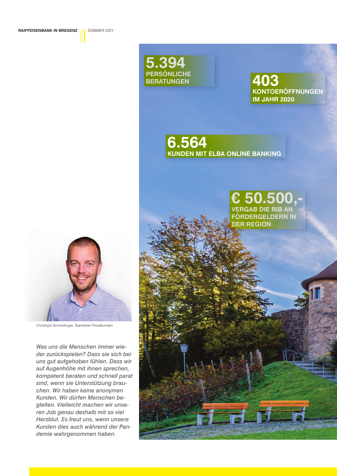 Vorschau RIB Kundenzeitung Sommer 2021 Seite 2