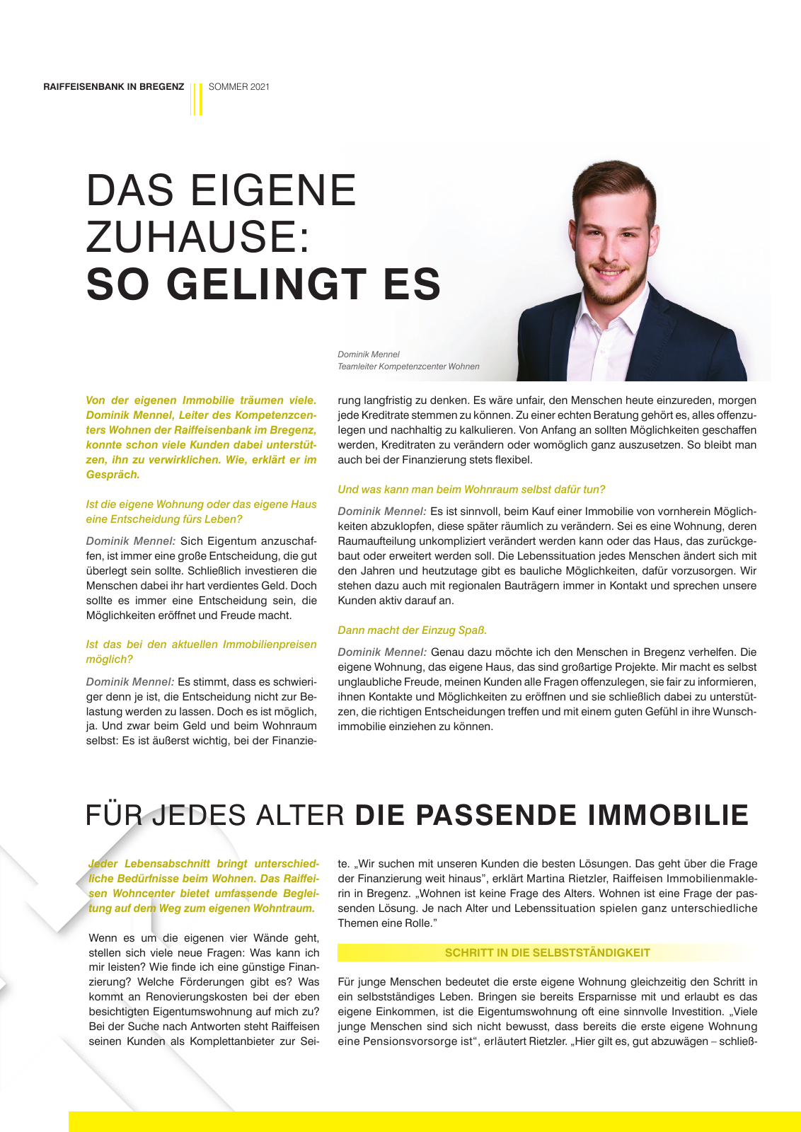 Vorschau RIB Kundenzeitung Sommer 2021 Seite 6