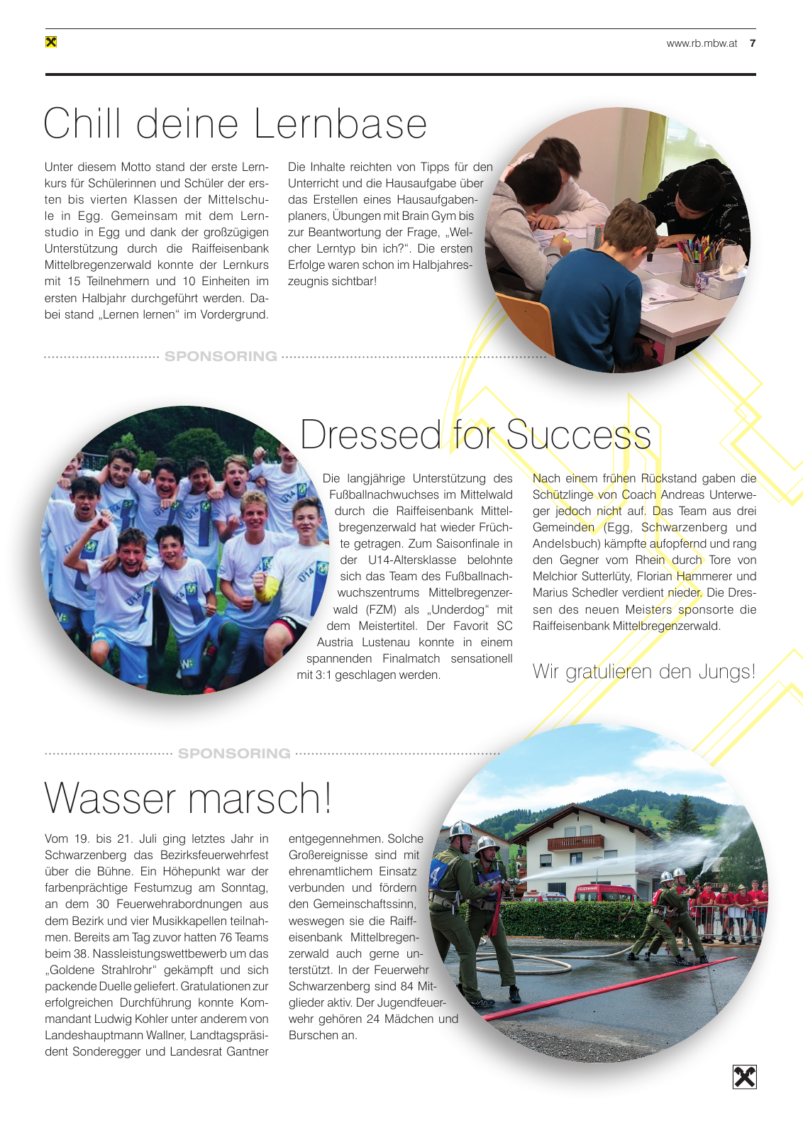Vorschau Mitgliederzeitung RB Mittelbregenzerwald Frühjahr 2020 Seite 7