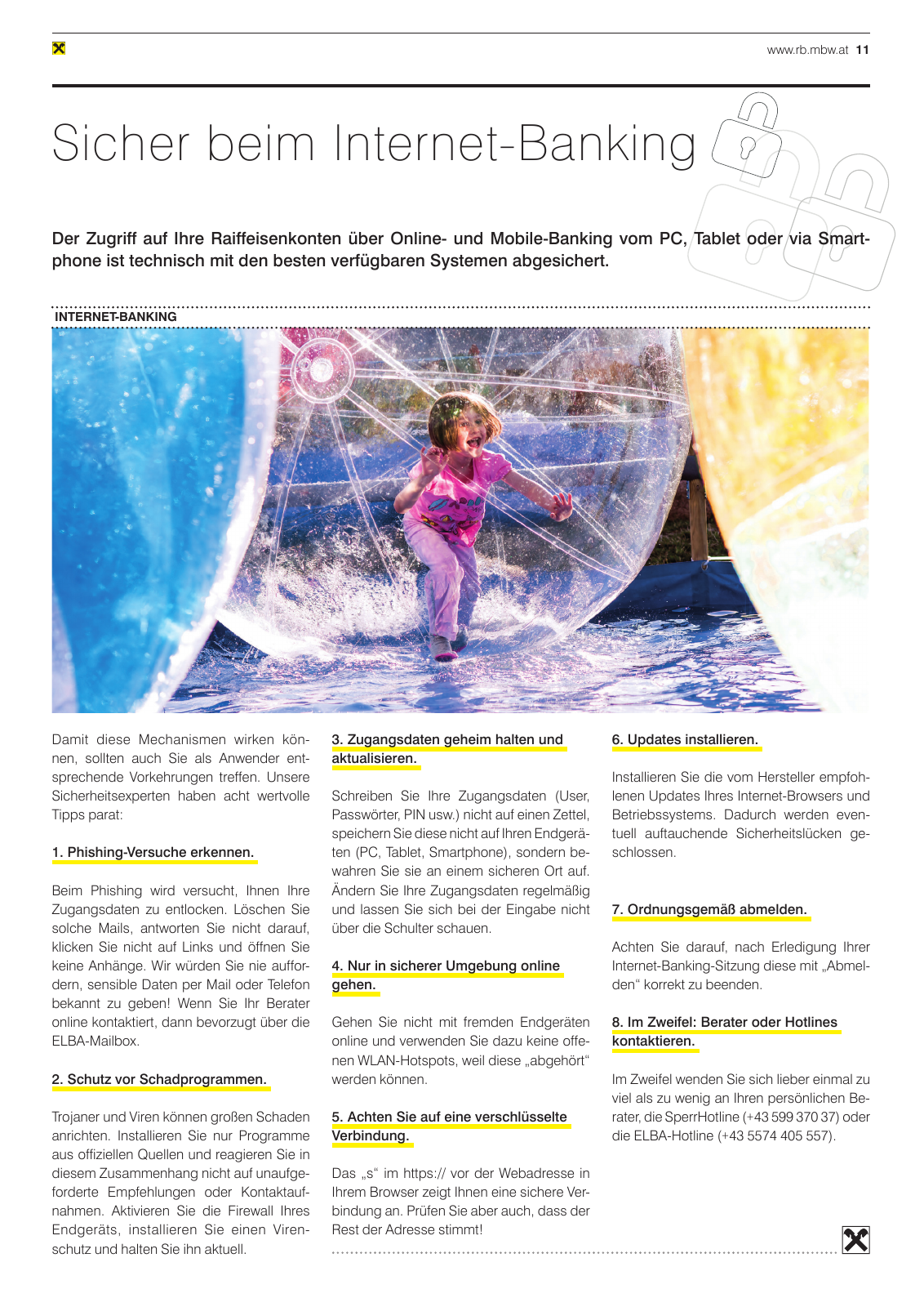 Vorschau Mitgliederzeitung RB Mittelbregenzerwald Frühjahr 2020 Seite 11