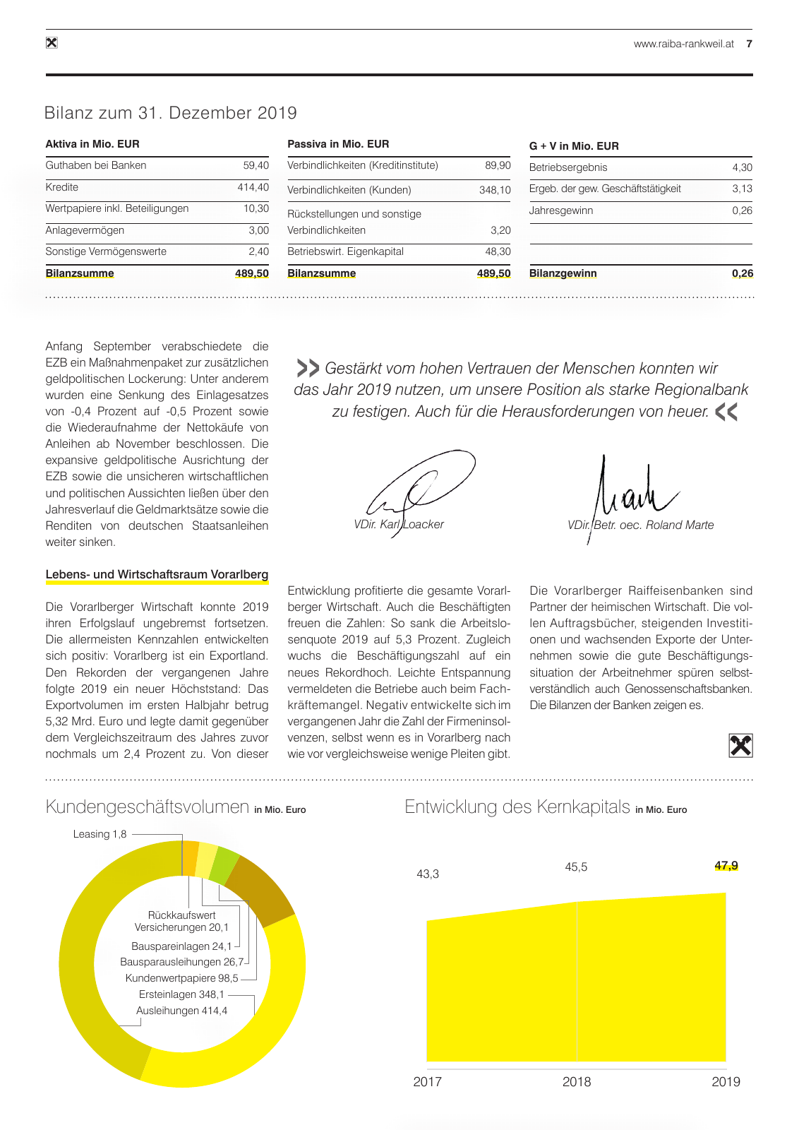 Vorschau Mitgliederzeitung RB Rankweil Frühjahr 2020 Seite 7