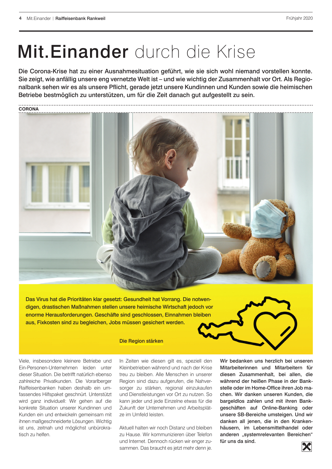Vorschau Mitgliederzeitung RB Rankweil Frühjahr 2020 Seite 4