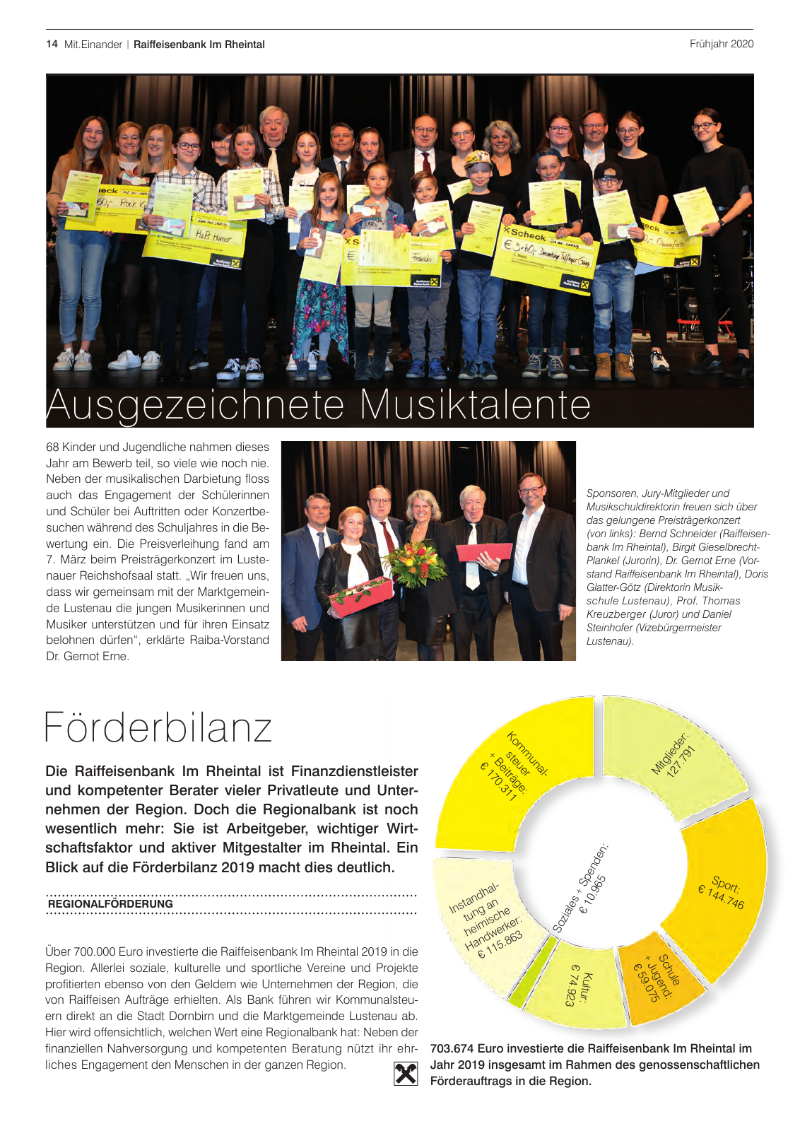Vorschau Mitgliederzeitung Rheintal 2020 Frühjahr Seite 14