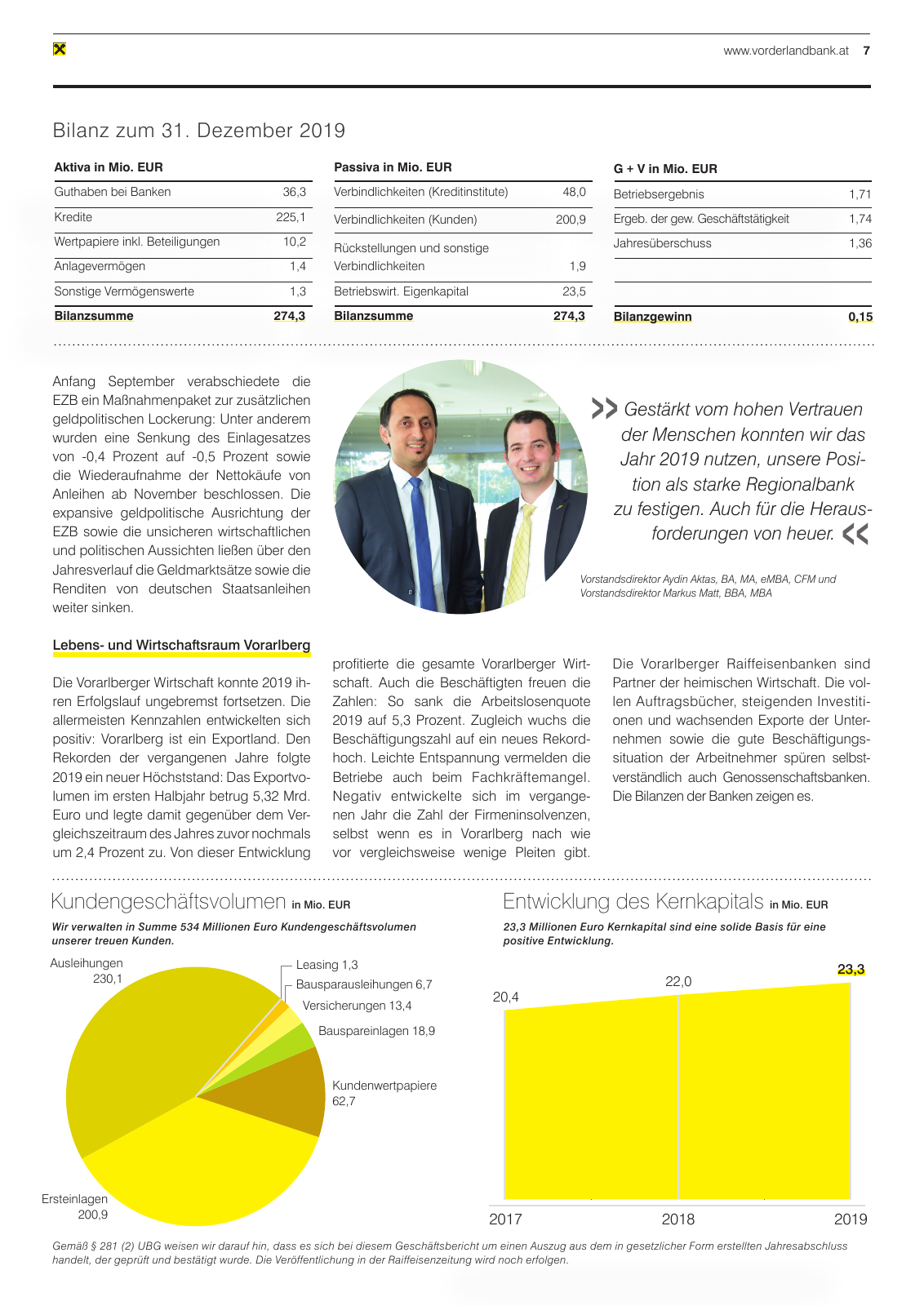 Vorschau Mitgliederzeitung RB Vorderland Frühjahr 2020 Seite 7