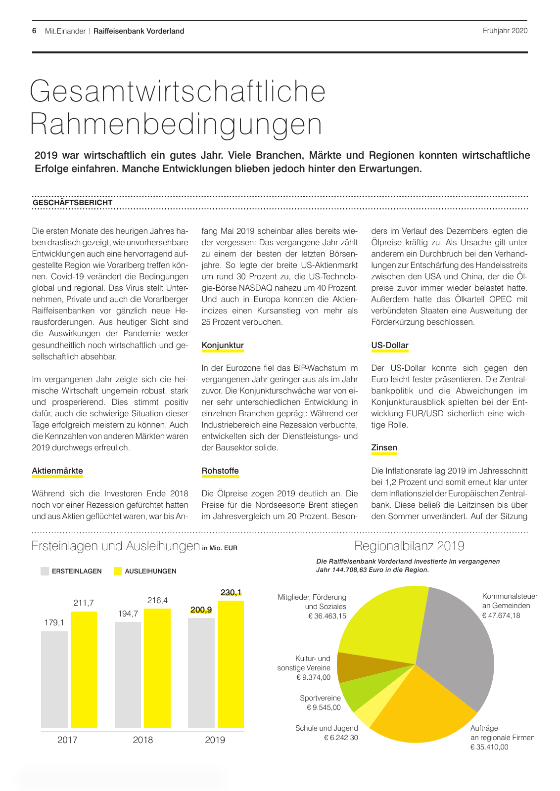 Vorschau Mitgliederzeitung RB Vorderland Frühjahr 2020 Seite 6