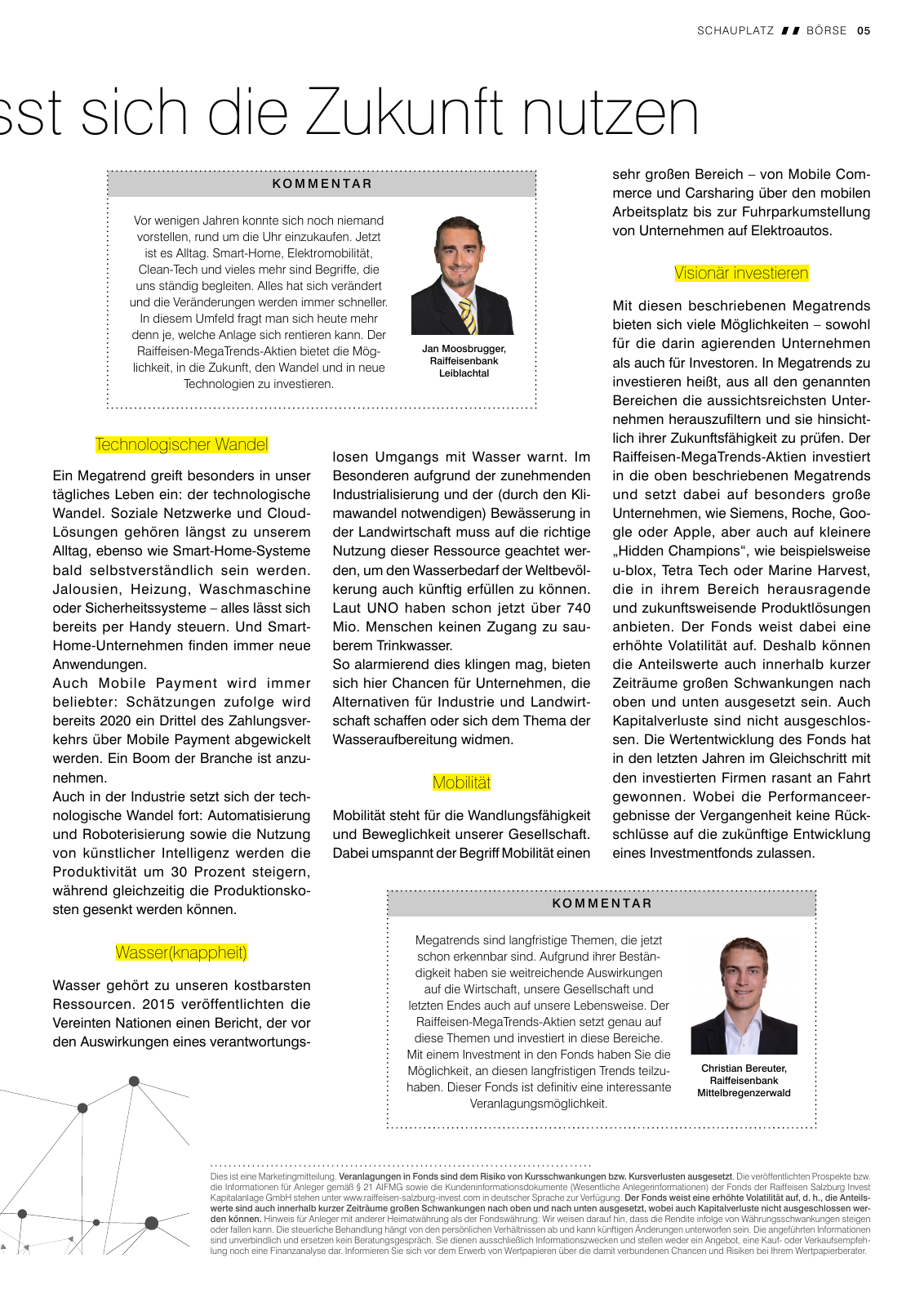 Vorschau Schauplatz-Börse-Zeitung Seite 5