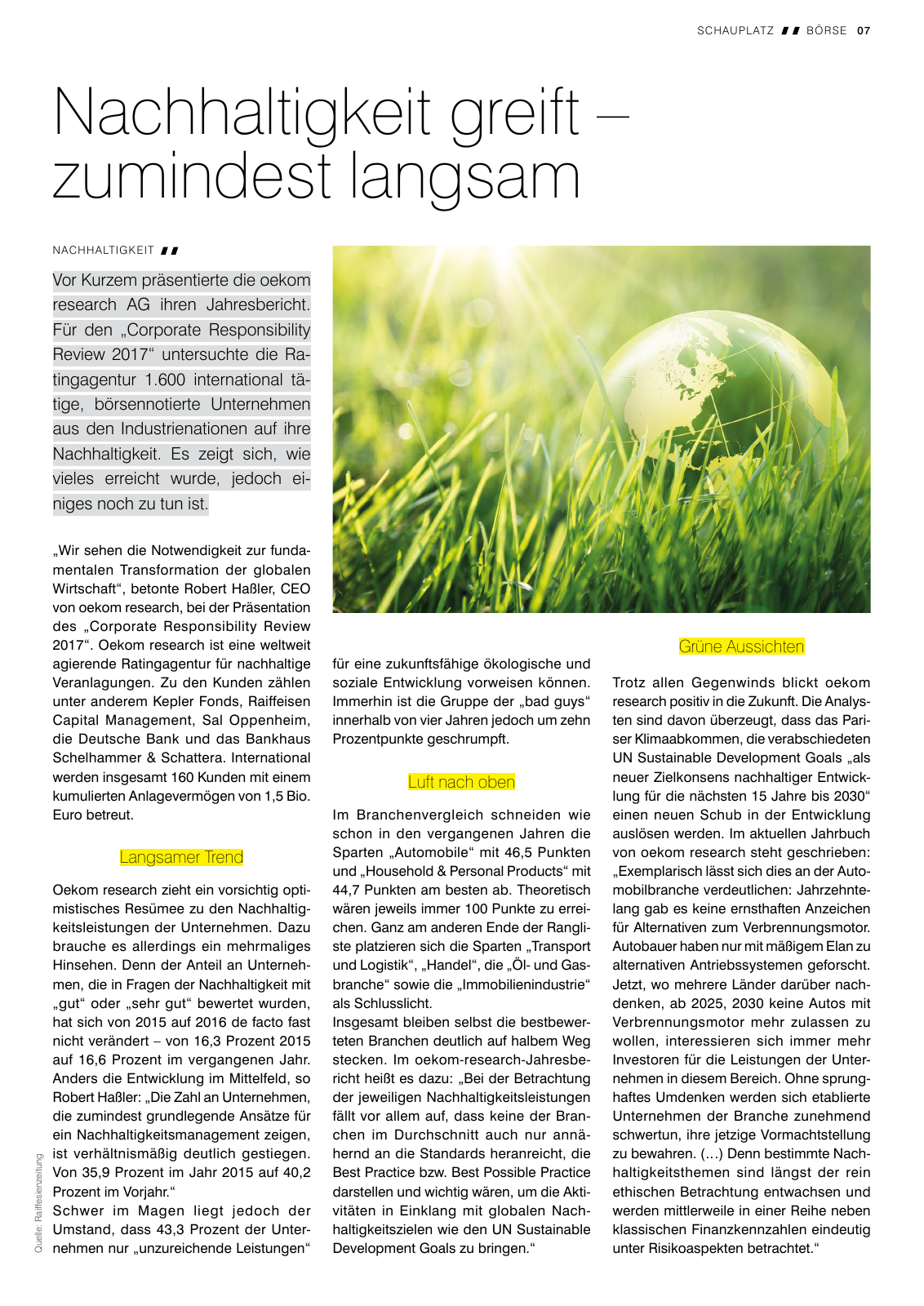 Vorschau Schauplatz-Börse-Zeitung Seite 7