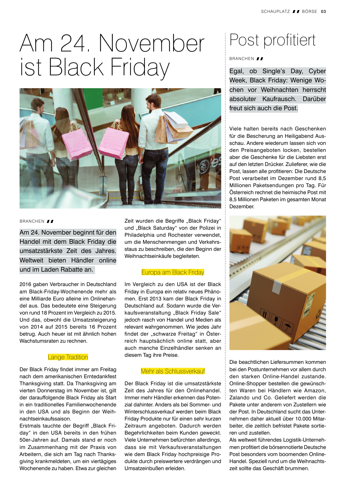 Vorschau Schauplatz Börse Magazin Nov17 Seite 3